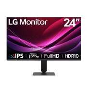 Vista frontal monitor LG IPS Full HD de 24" 24U411A-B